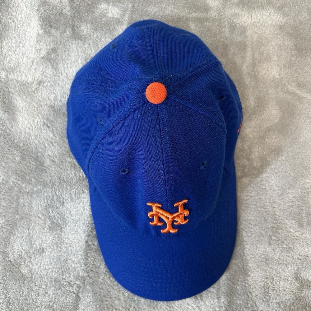 New York Mets Blue Flexfit M/L Cotton Blend 39Thirty New Era Baseball MLB Cap